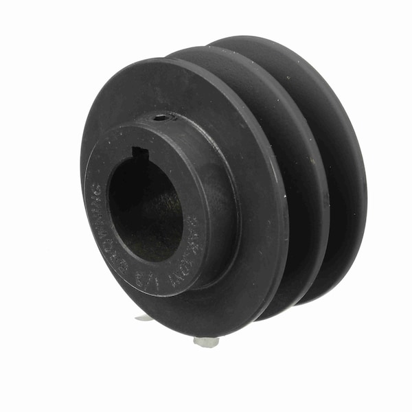 2 Groove Cast Iron Fhp - Finished Bore Sheave, 2BK30X7/8